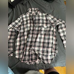 Matching Victoria’s Secret PJs.